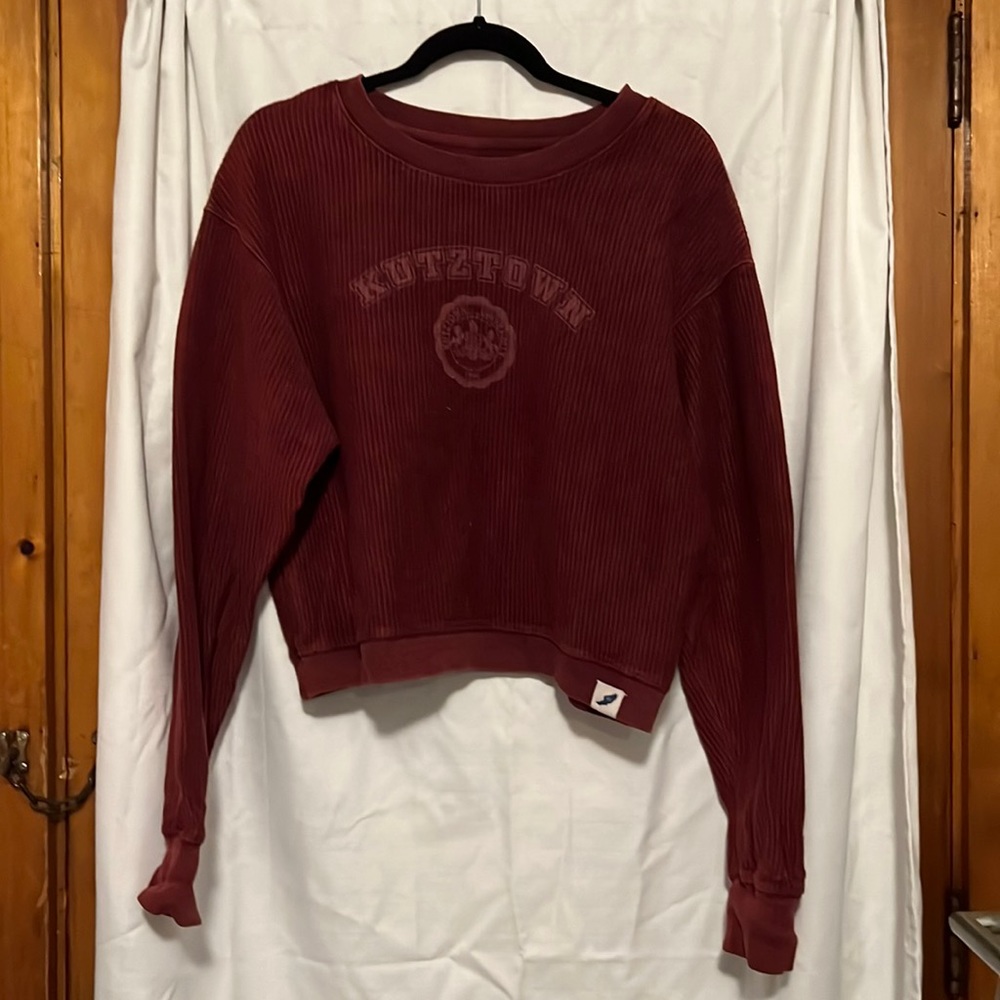 KU Cropped Crewneck